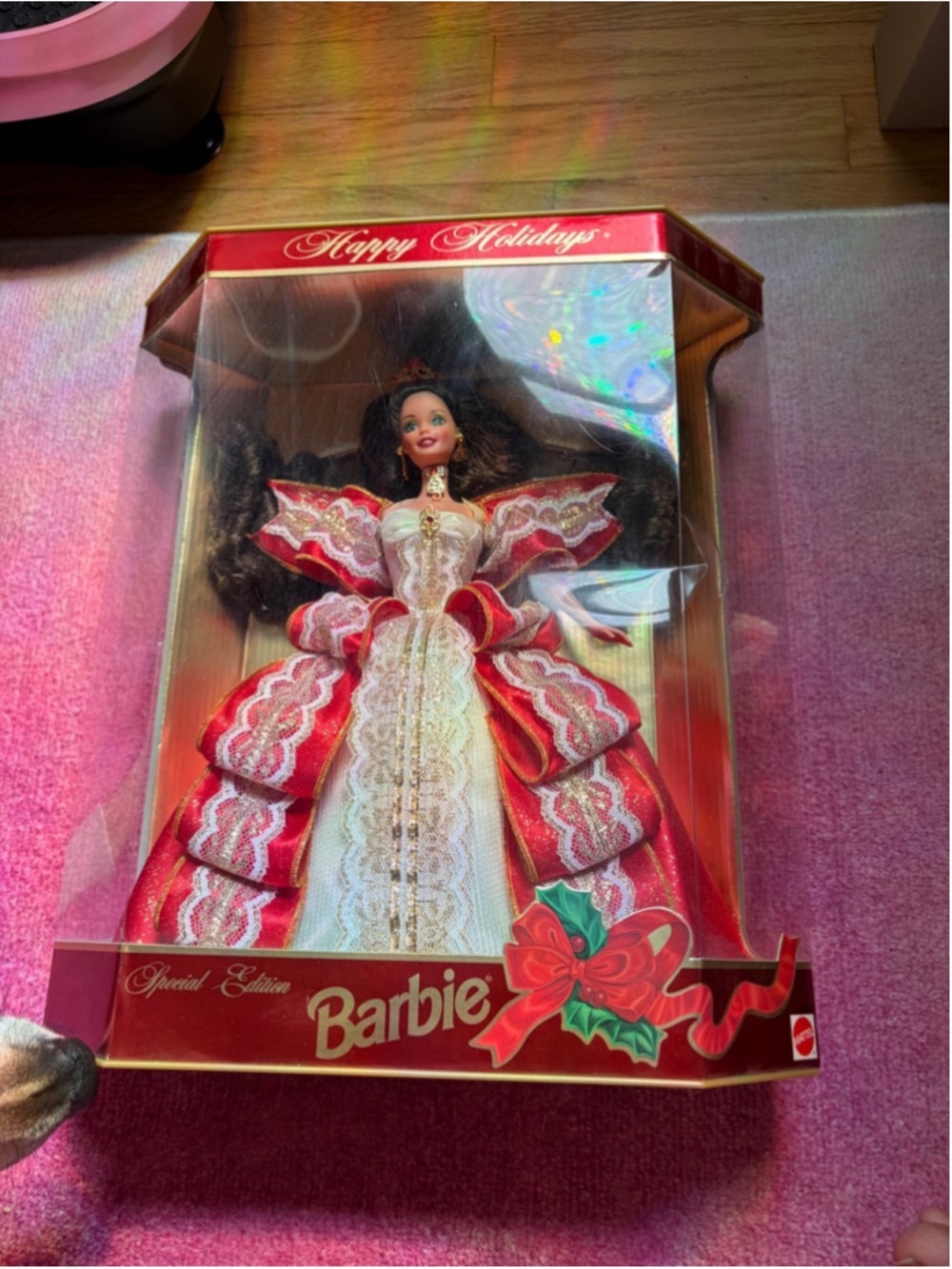 Barbie 1997 Happy Holidays Special Edition Misprint Doll